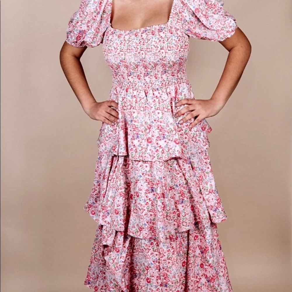 NWT Floral Maxi Dress